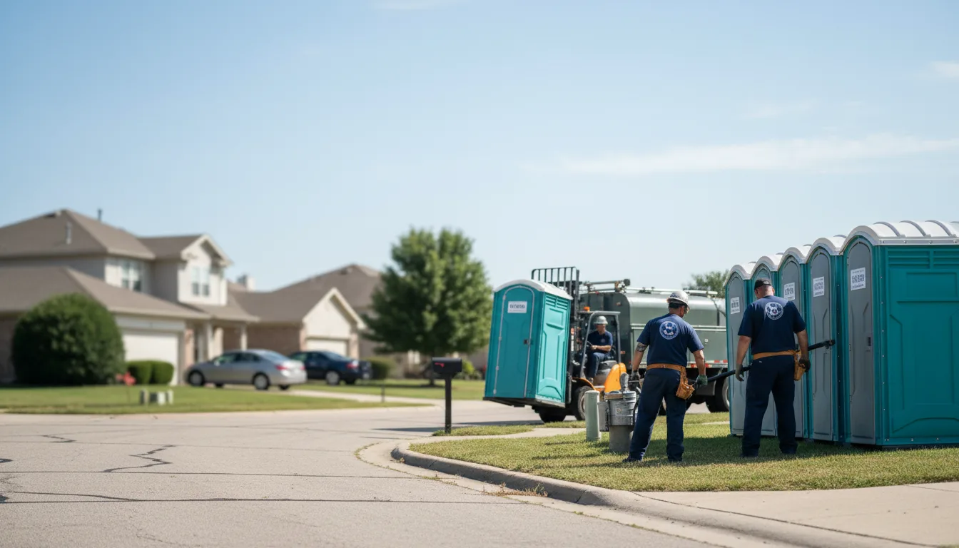 Porta Potty Rental in Adams, OK near me